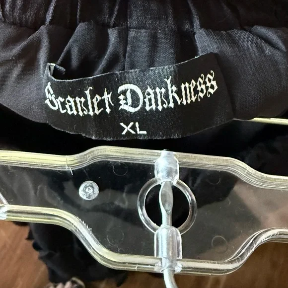 Scarlet Darkness Black Women's Skirt - Picture 2 of 8